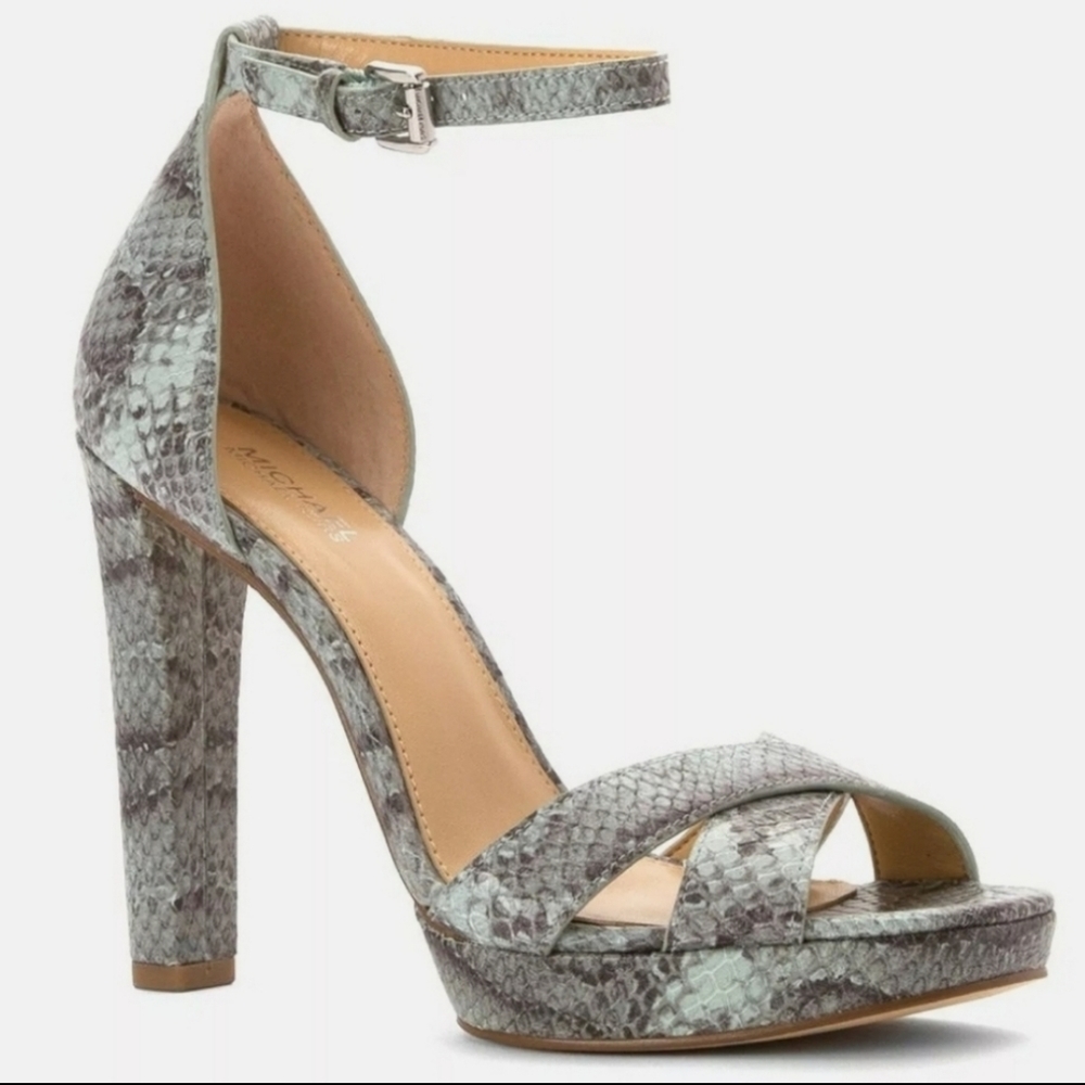 Michael Kors Caledon Peep Toe Sandals. Brand New
